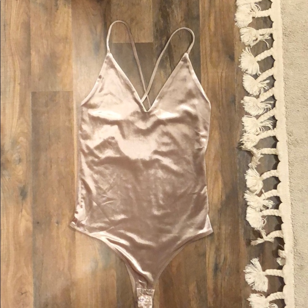 Velvet Bodysuit Size S
